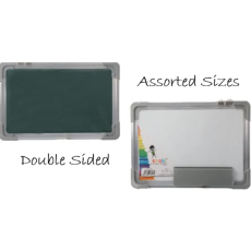 Double Sided Whiteboard / Chalkboard
